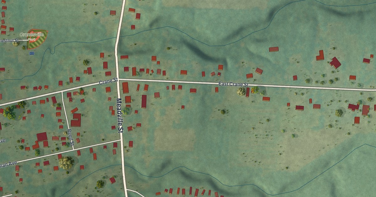 Map of Cranesville, Pennsylvania in 2026