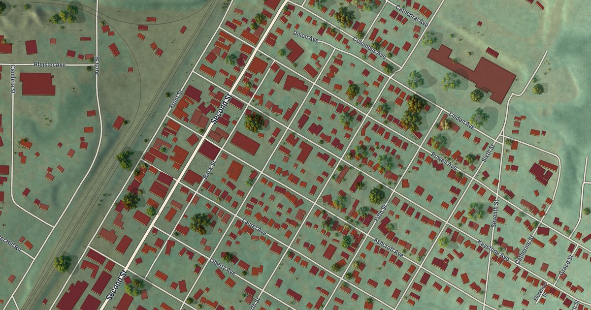Map of Cresson Borough, Pennsylvania in 2026
