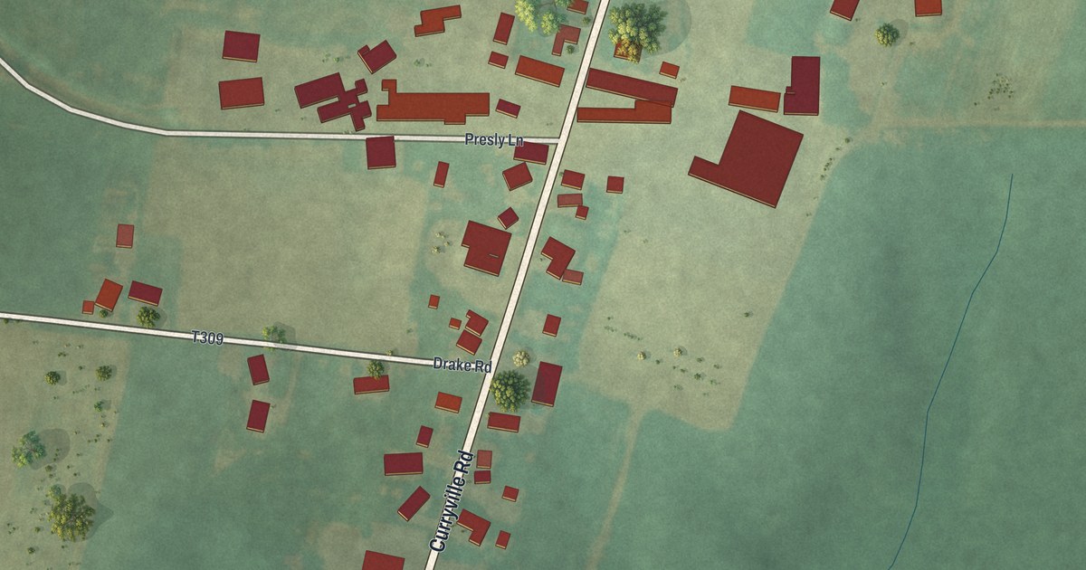 Map of Curryville, Pennsylvania in 2026