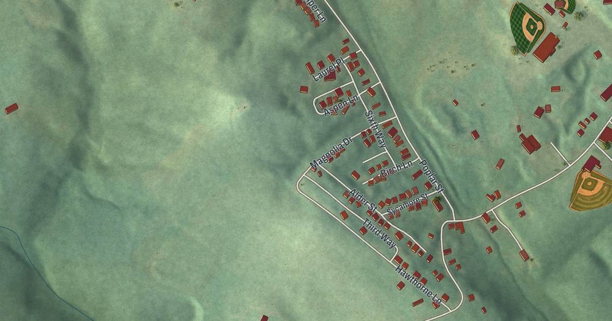 Map of Curtisville, Pennsylvania in 2026