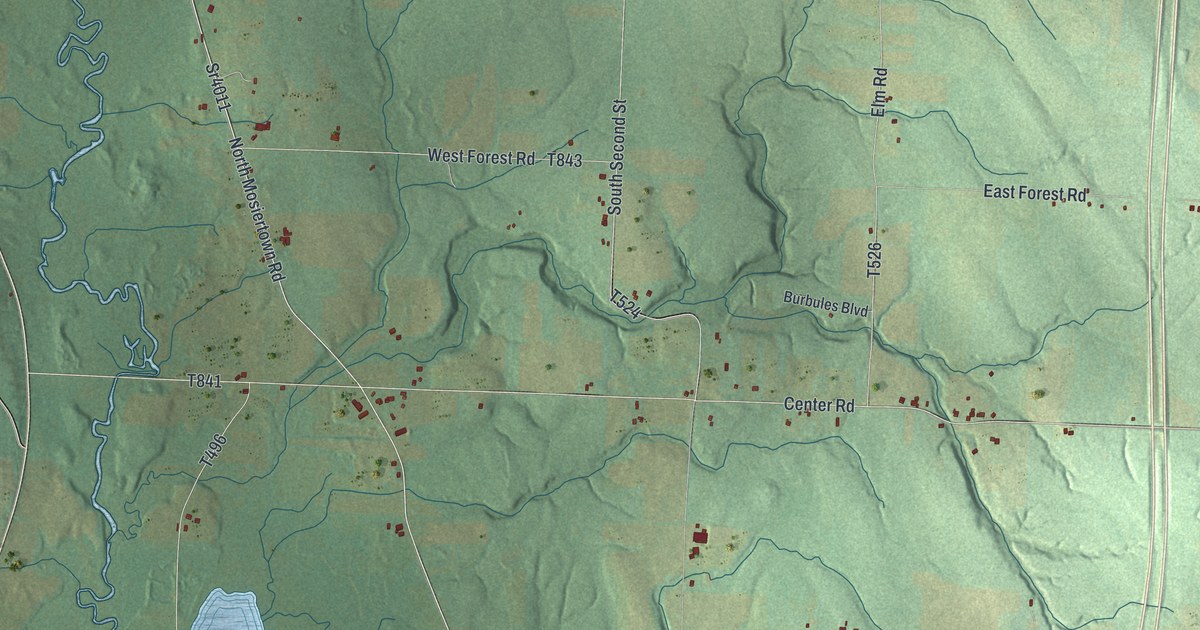 Map of Cussewago, Pennsylvania in 2026