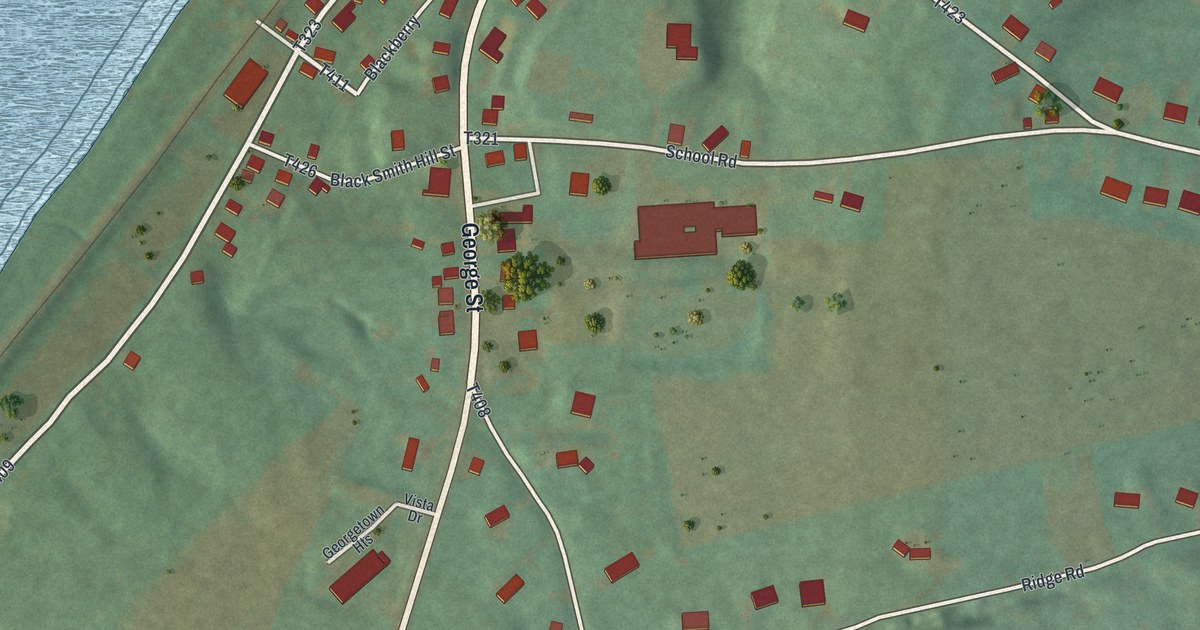 Map of Dalmatia, Pennsylvania in 2026