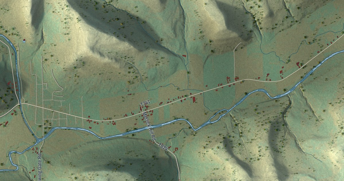 Map of Deerfield, Tioga County, Pennsylvania in 2026