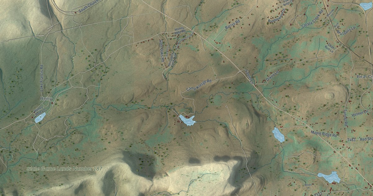 Map of Dennison, Pennsylvania in 2026