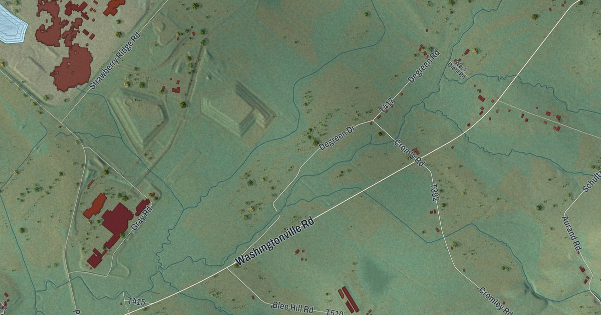 Map of Derry, Montour County, Pennsylvania in 2026