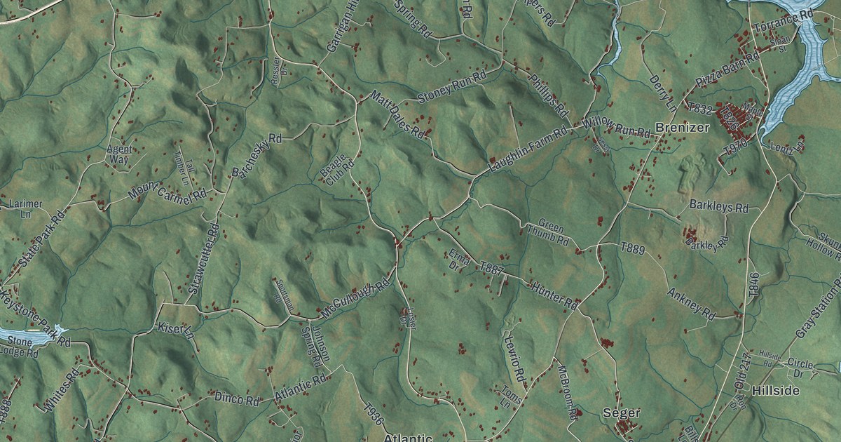 Map of Derry Township, Westmoreland County, Pennsylvania in 2026
