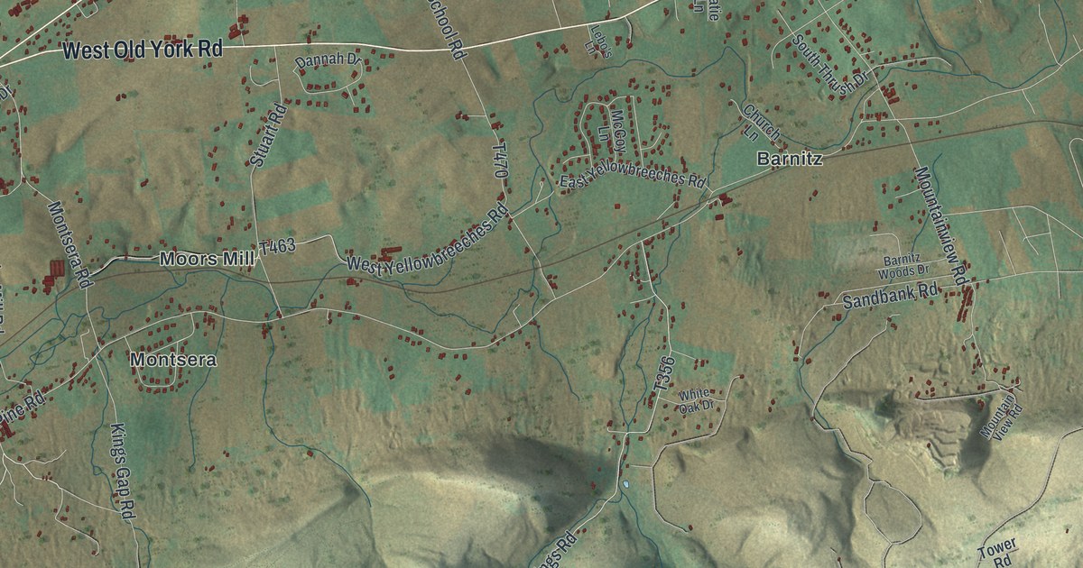 Map of Dickinson, Pennsylvania in 2026
