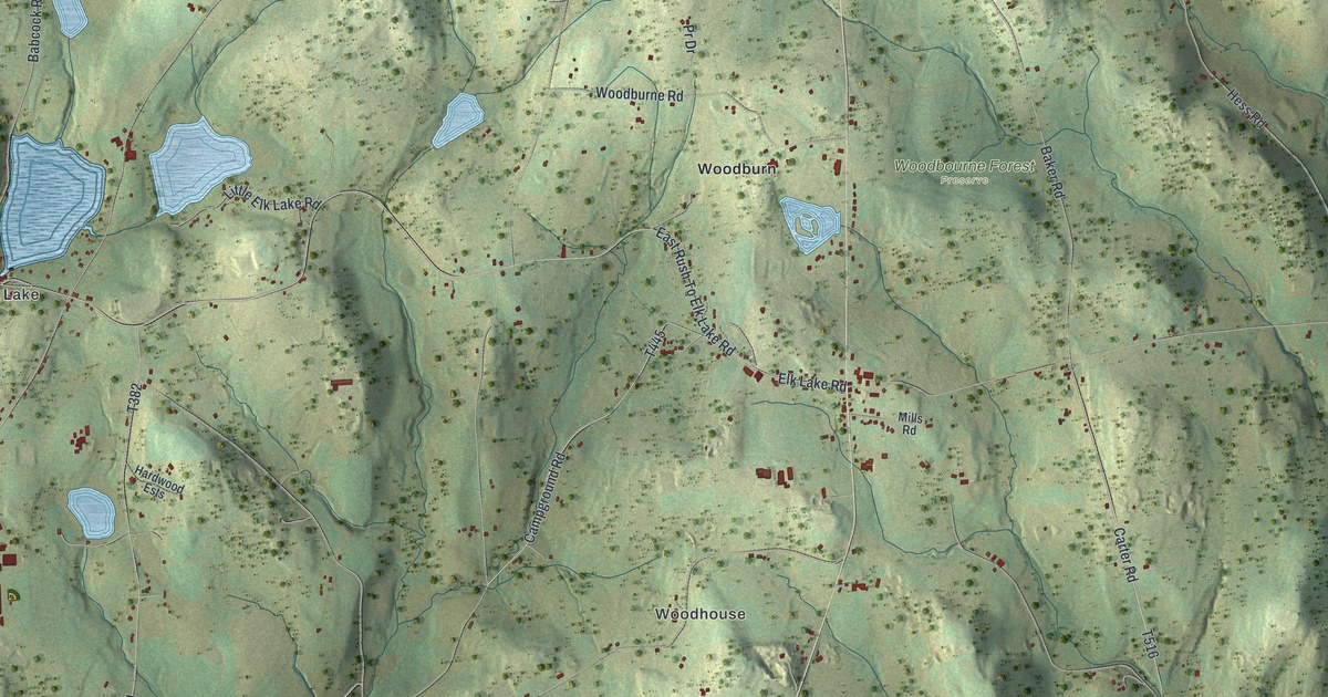 Map of Dimock, Pennsylvania in 2026