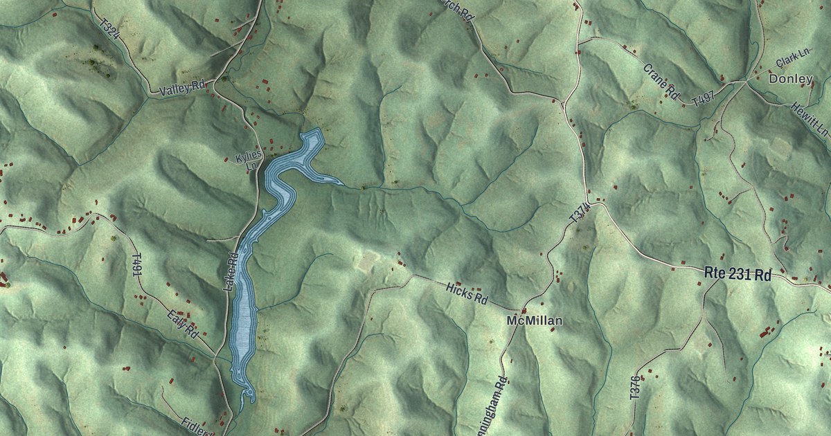 Map of Donegal, Washington County, Pennsylvania in 2026