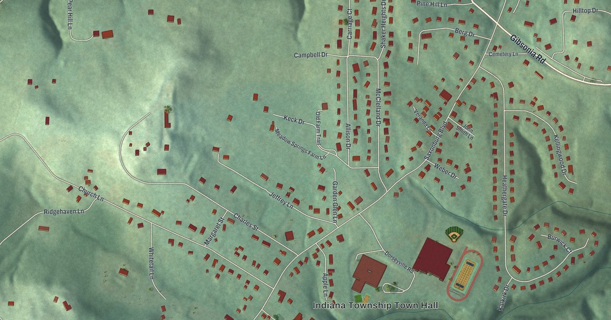 Map of Dorseyville, Pennsylvania in 2026