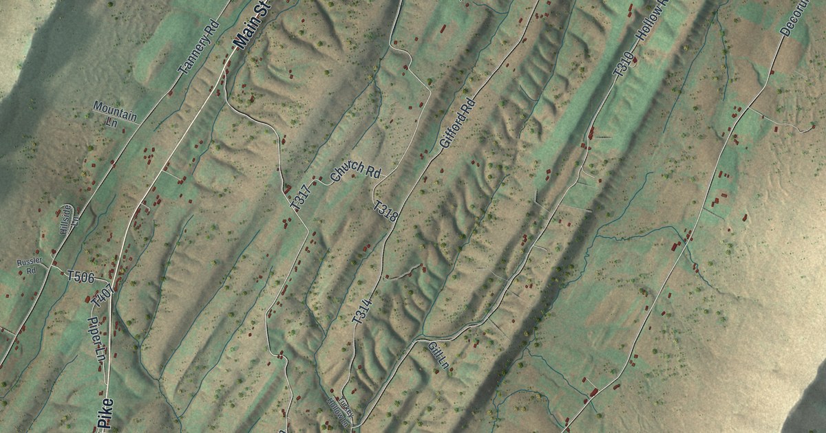 Map of Dublin, Huntingdon County, Pennsylvania in 2026