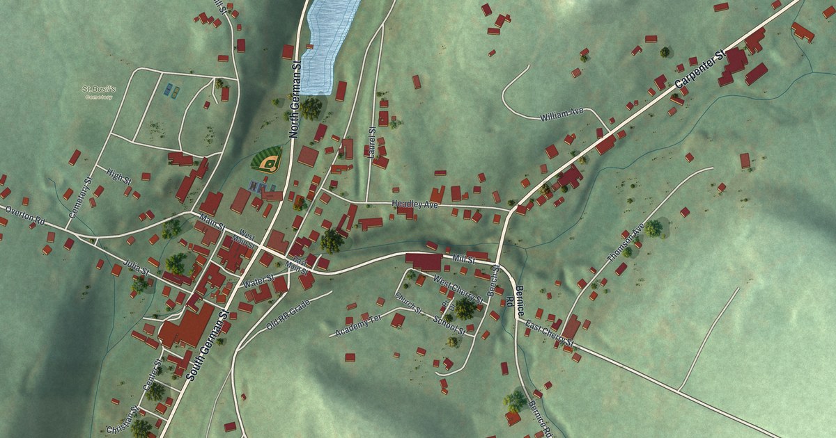 Map of Dushore, Pennsylvania in 2026