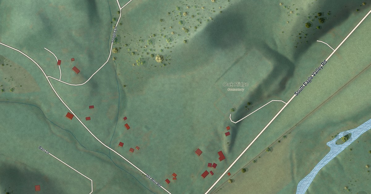 Map of Eagle Creek, Pennsylvania in 2026