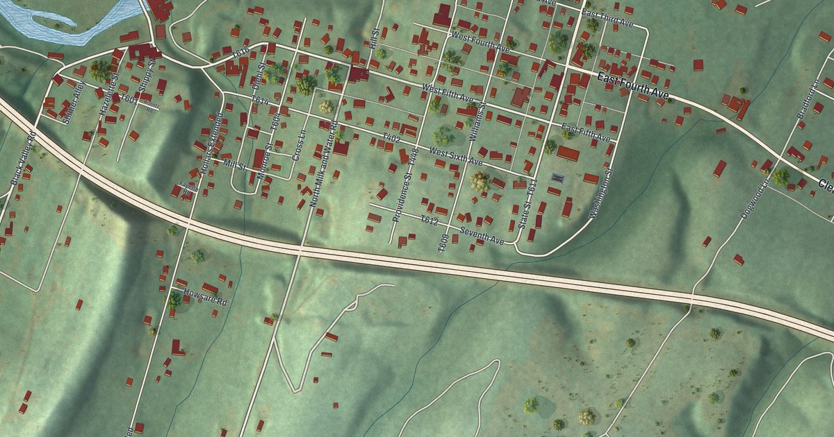 Map of Earlston, Pennsylvania in 2026