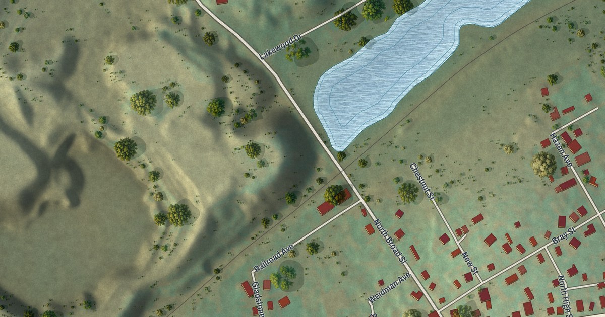 Map of East Bangor, Pennsylvania in 2026