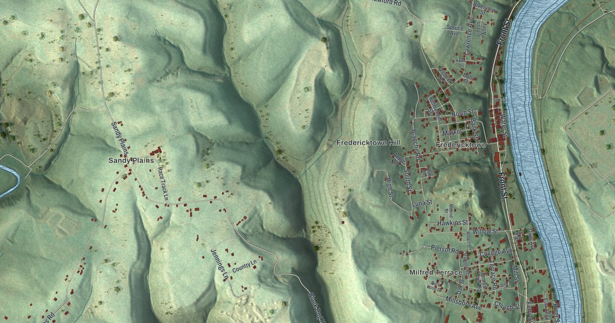 Map of East Bethlehem, Pennsylvania in 2026