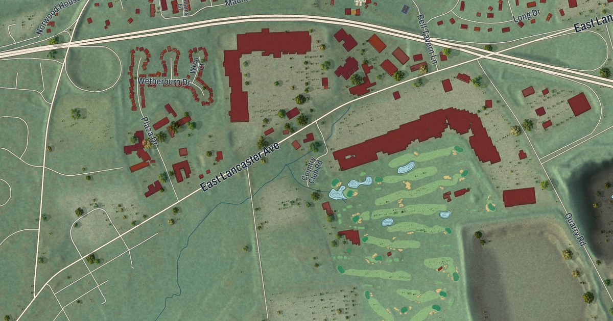 Map of East Caln, Pennsylvania in 2026