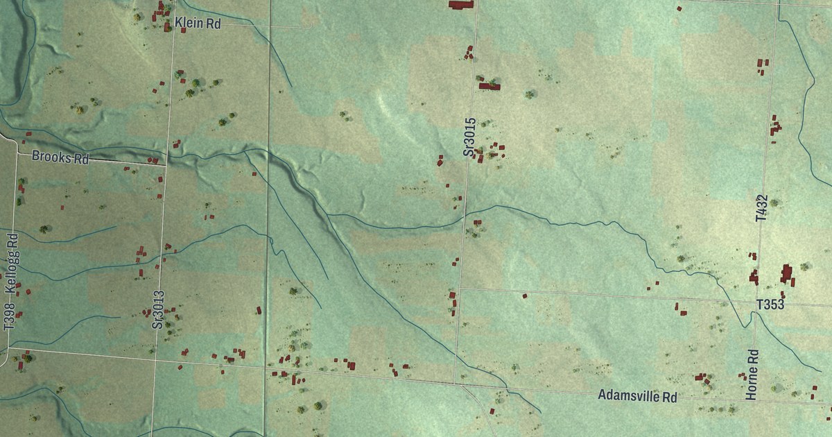 Map of East Fallowfield, Crawford County, Pennsylvania in 2026