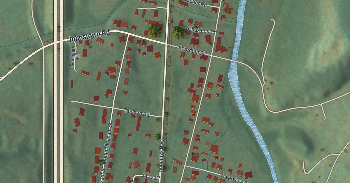 Map of East Freedom, Pennsylvania in 2026