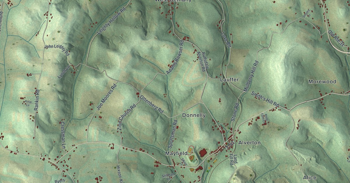 Map of East Huntingdon, Pennsylvania in 2026