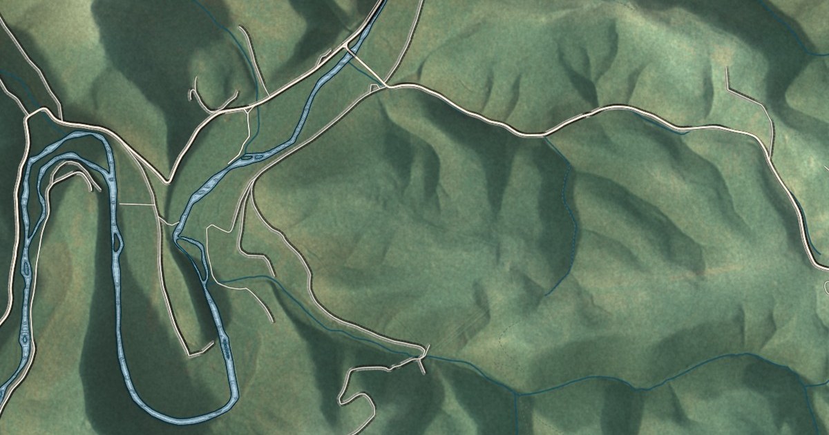 Map of East Keating, Pennsylvania in 2026