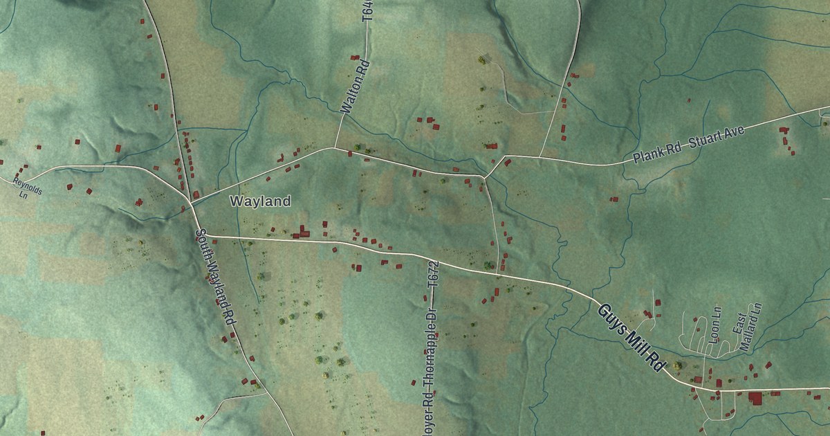 Map of East Mead, Pennsylvania in 2026