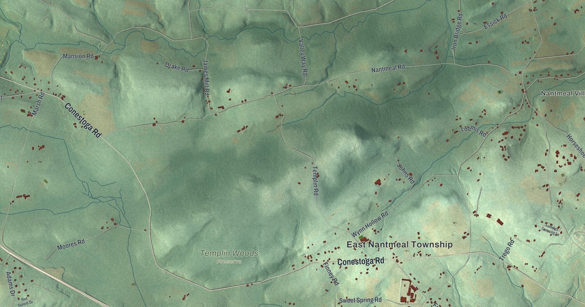 Map of East Nantmeal, Pennsylvania in 2026