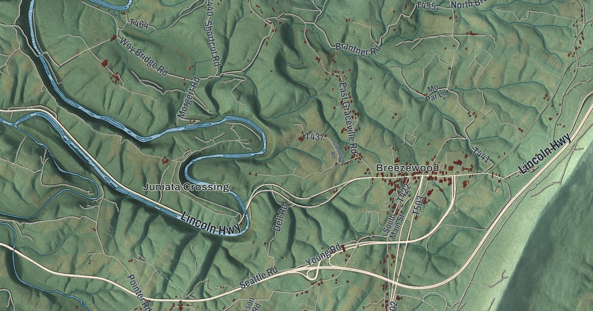 Map of East Providence, Pennsylvania in 2026