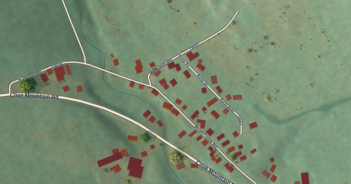 Map of East Sharpsburg, Pennsylvania in 2026