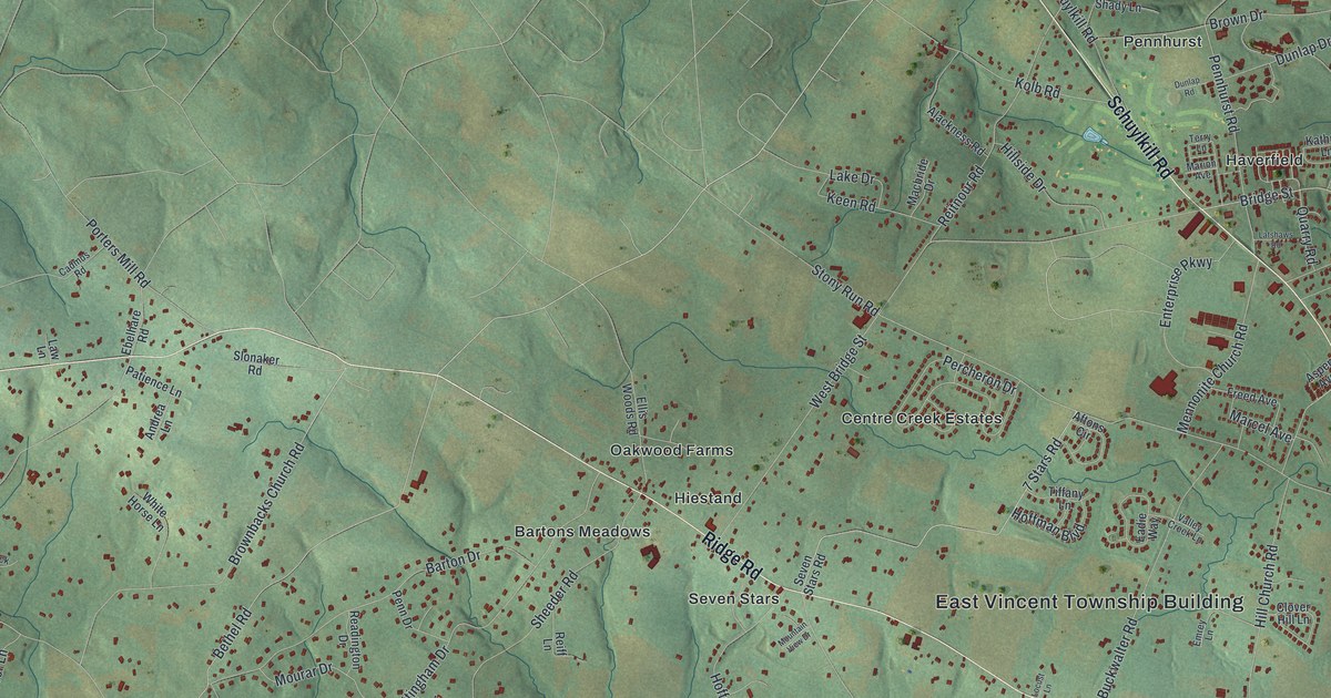 Map of East Vincent, Pennsylvania in 2026