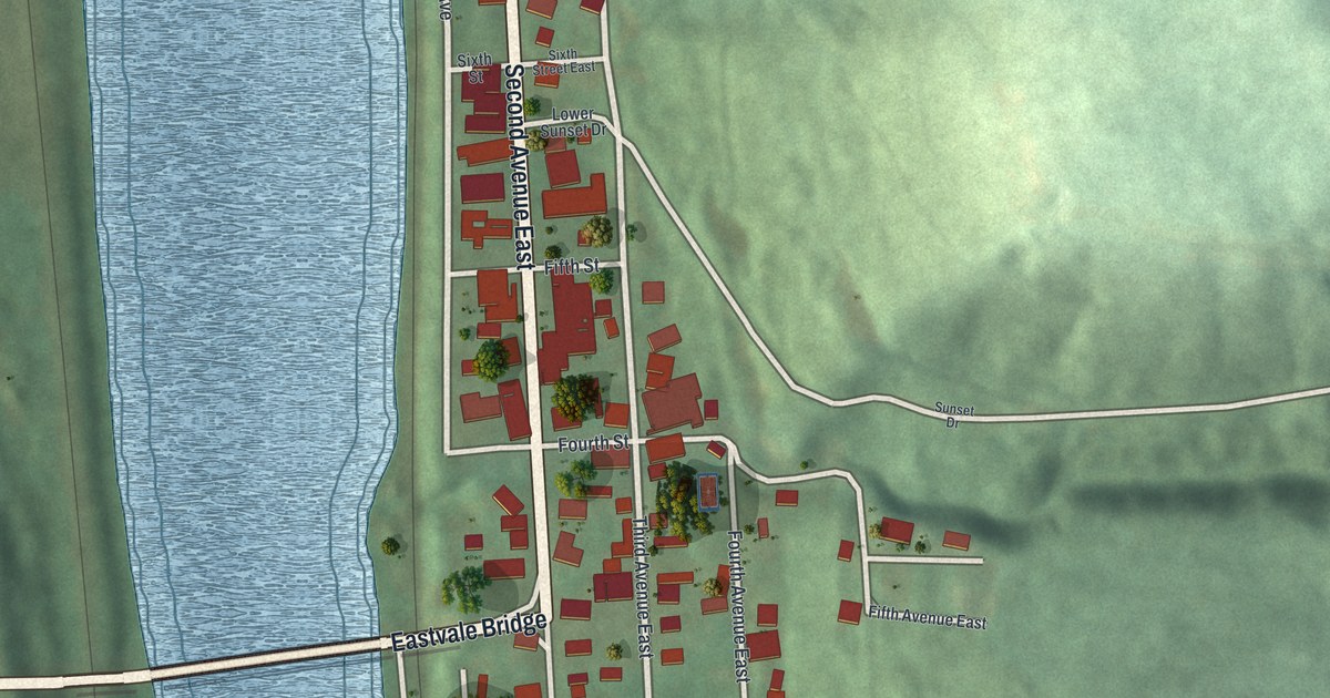 Map of Eastvale, Pennsylvania in 2026