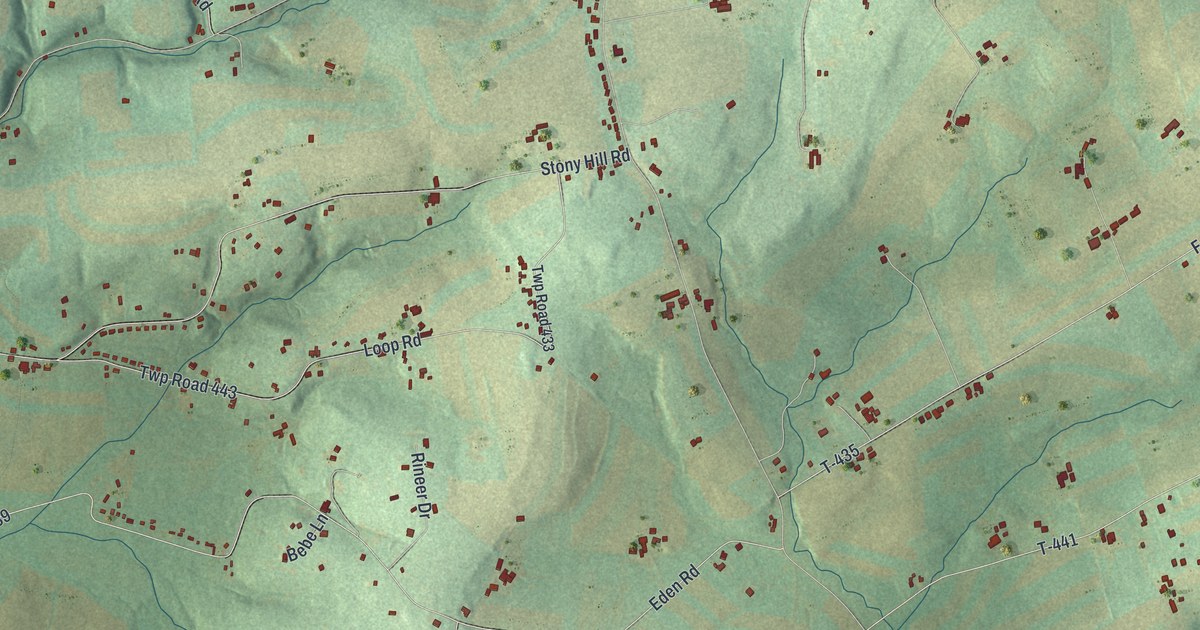 Map of Eden, Pennsylvania in 2026