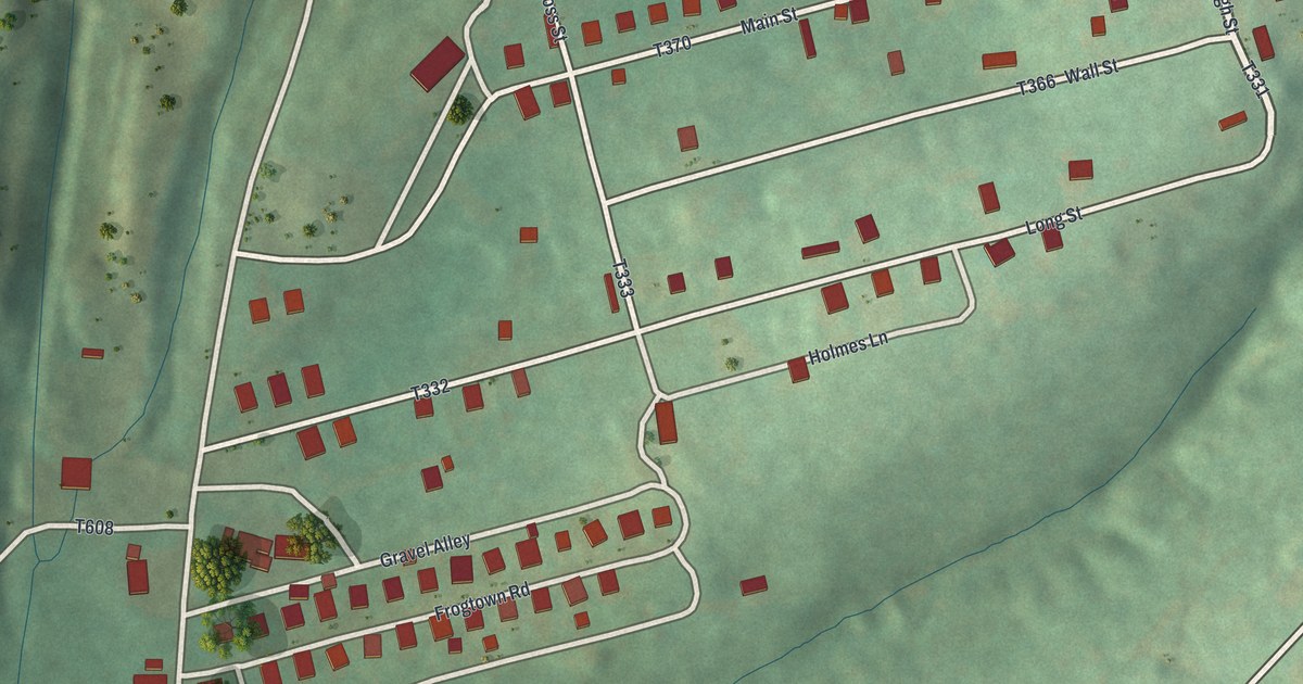 Map of Edenborn, Pennsylvania in 2026