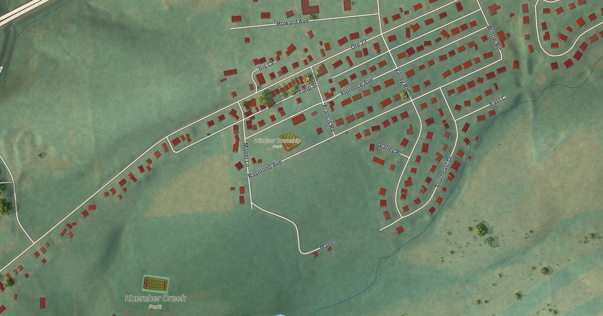 Map of Edenburg, Pennsylvania in 2026