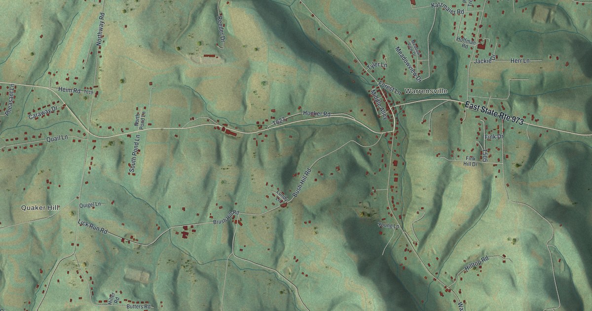 Map of Eldred, Lycoming County, Pennsylvania in 2026