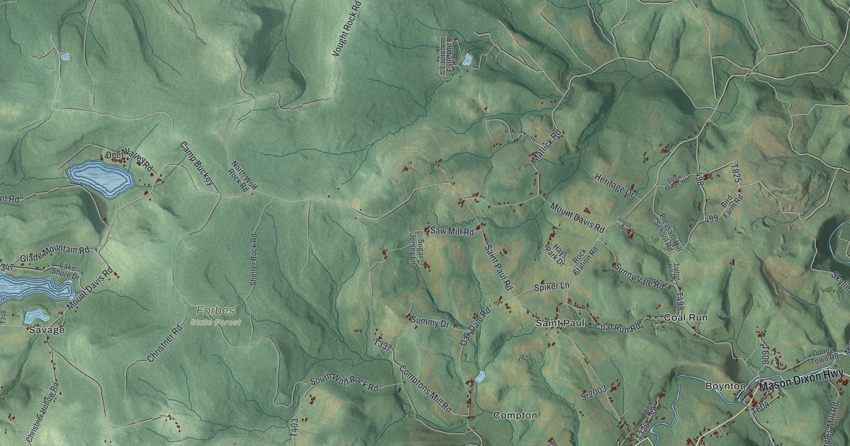 Map of Elk Lick, Pennsylvania in 2026