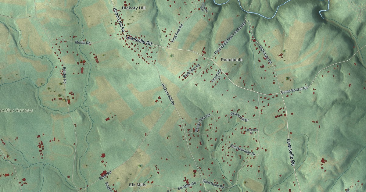 Map of Elk, Chester County, Pennsylvania in 2026