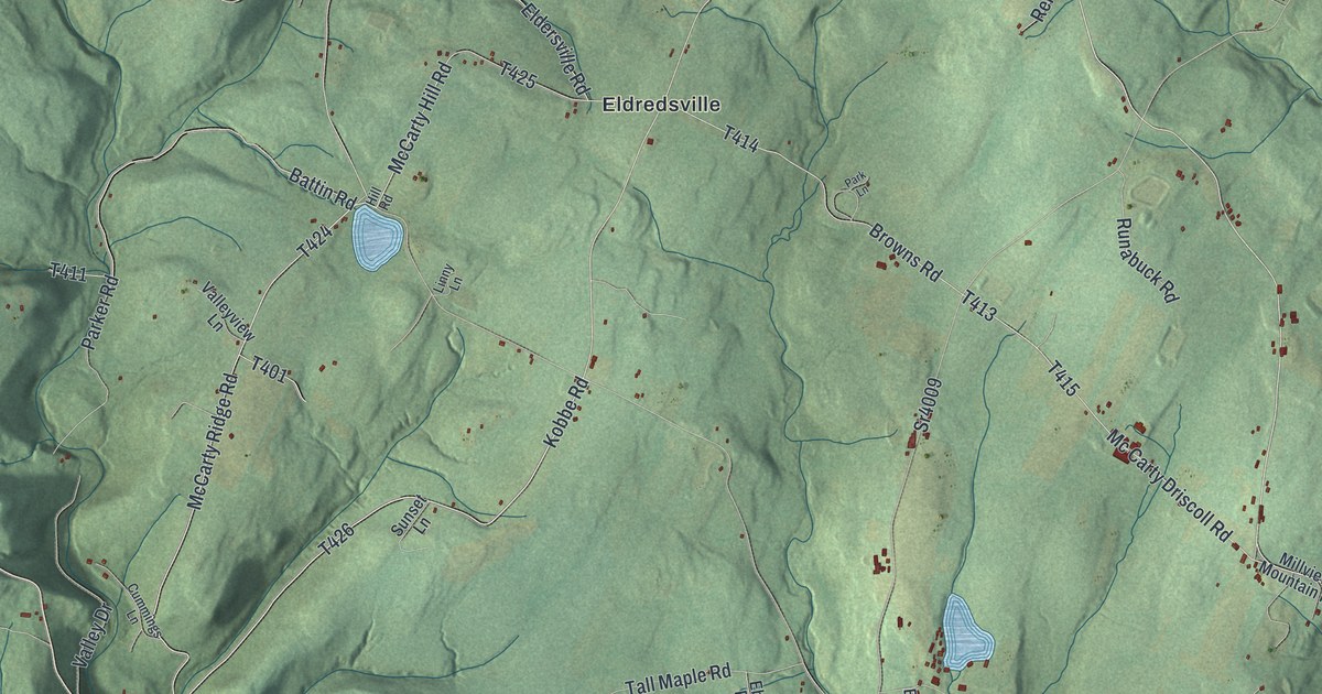 Map of Elkland, Sullivan County, Pennsylvania in 2026