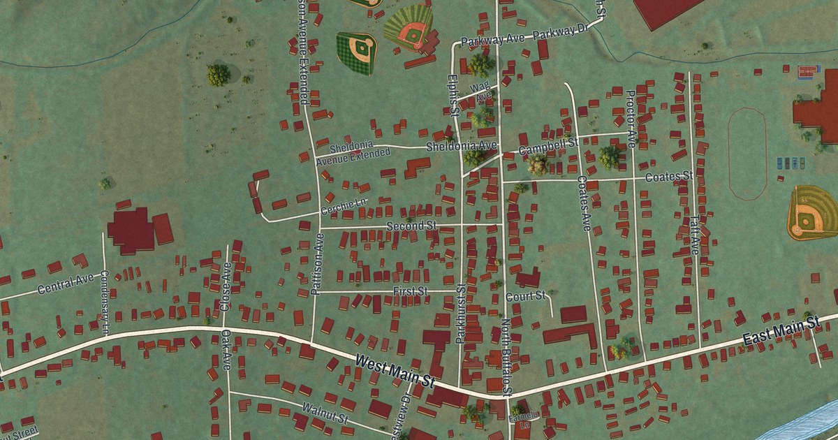 Map of Elkland, Tioga County, Pennsylvania in 2026