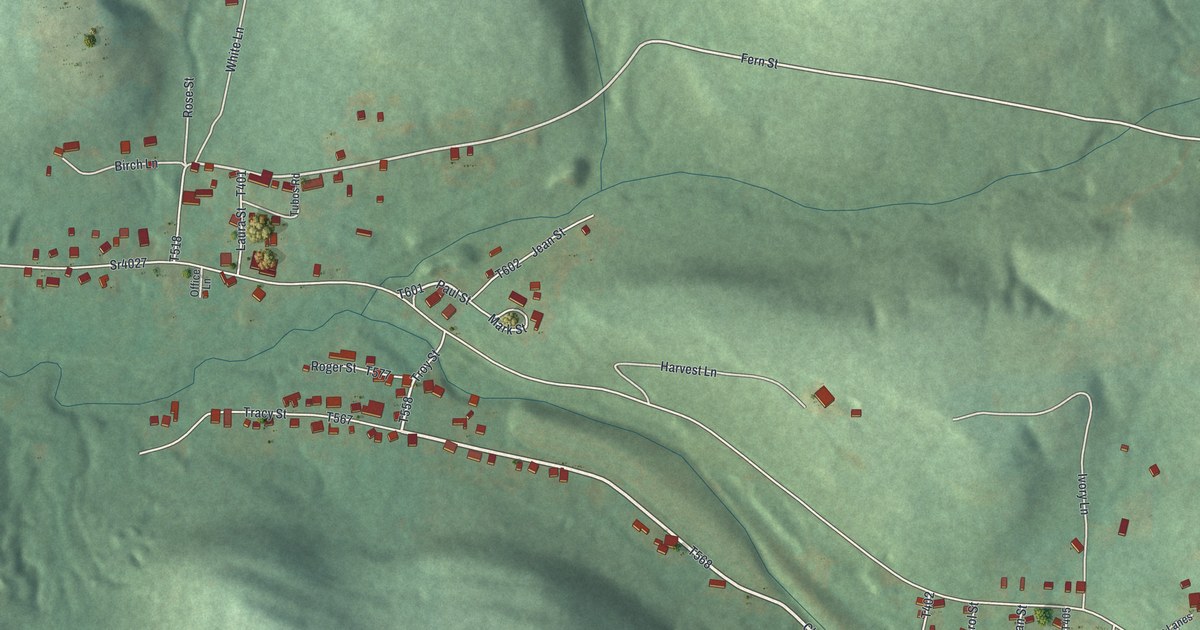 Map of Emeigh, Pennsylvania in 2026