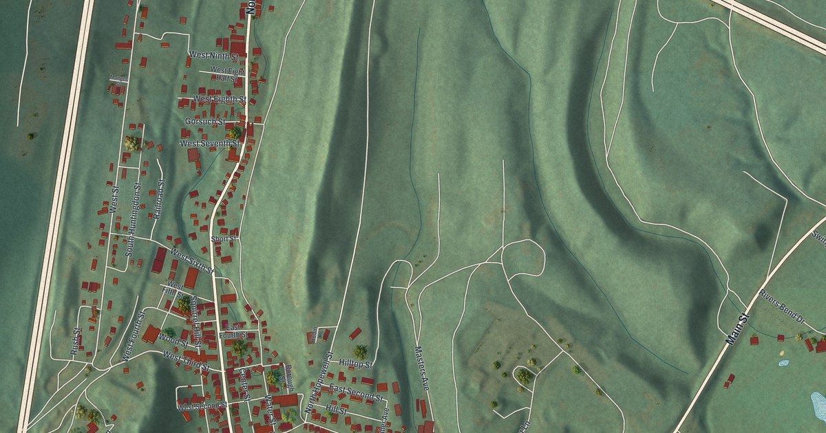Map of Everett, Pennsylvania in 2026