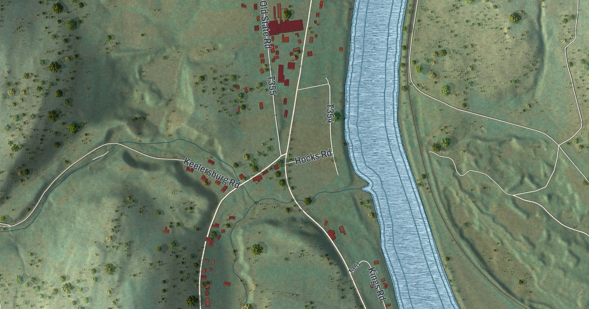 Map of Exeter, Wyoming County, Pennsylvania in 2026
