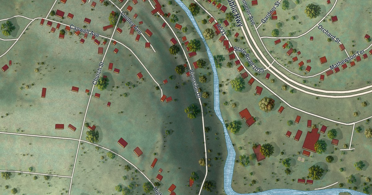 Map of Factoryville, Pennsylvania in 2026