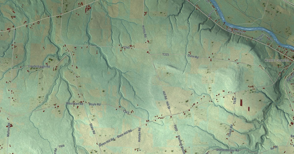 Map of Fairfield, Crawford County, Pennsylvania in 2026