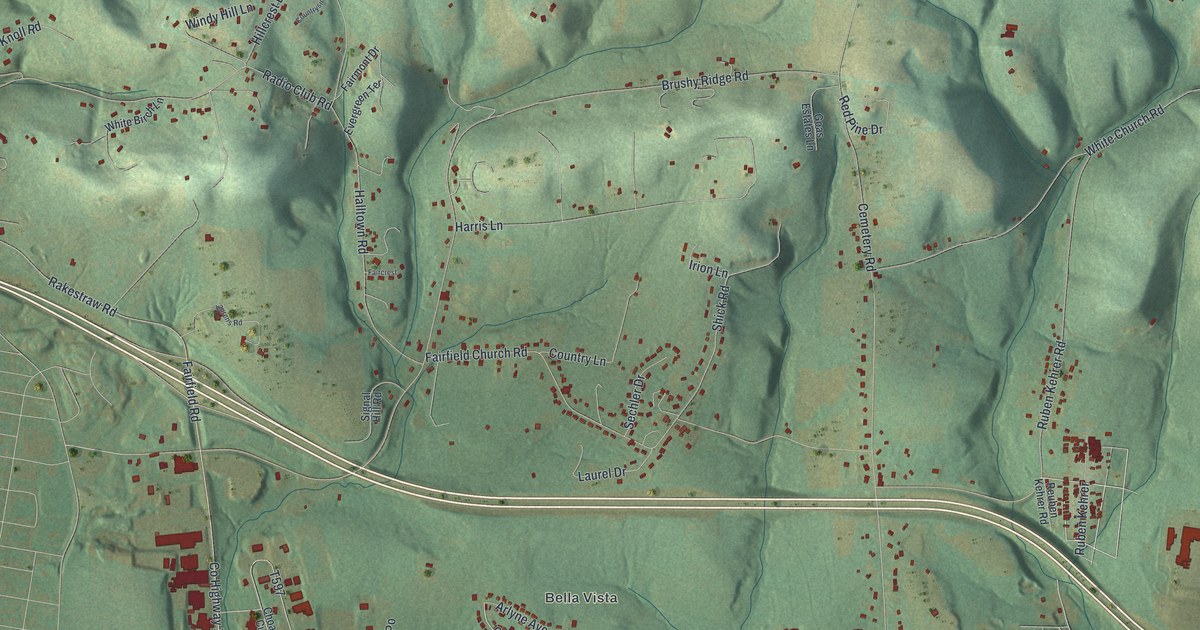 Map of Fairfield, Lycoming County, Pennsylvania in 2026