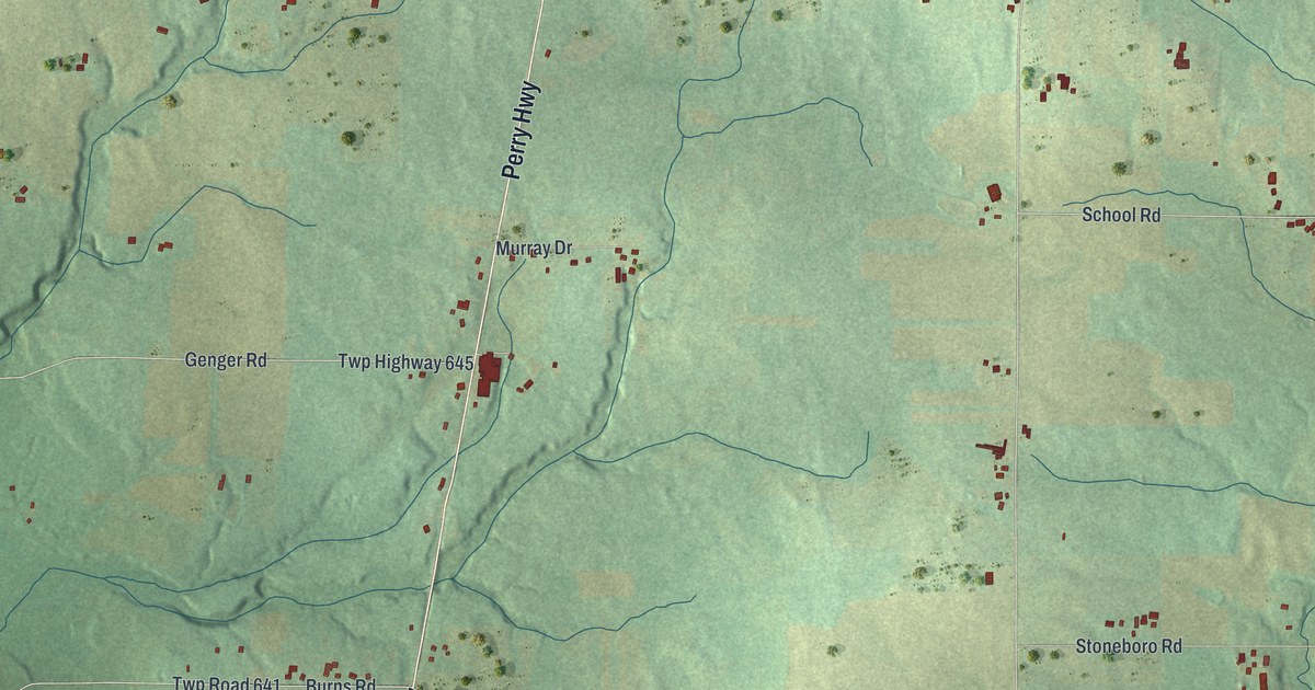 Map of Fairview, Mercer County, Pennsylvania in 2026