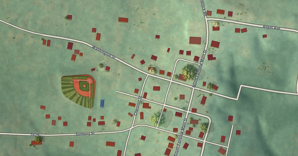 Map of Fairview Borough, Butler County, Pennsylvania in 2026