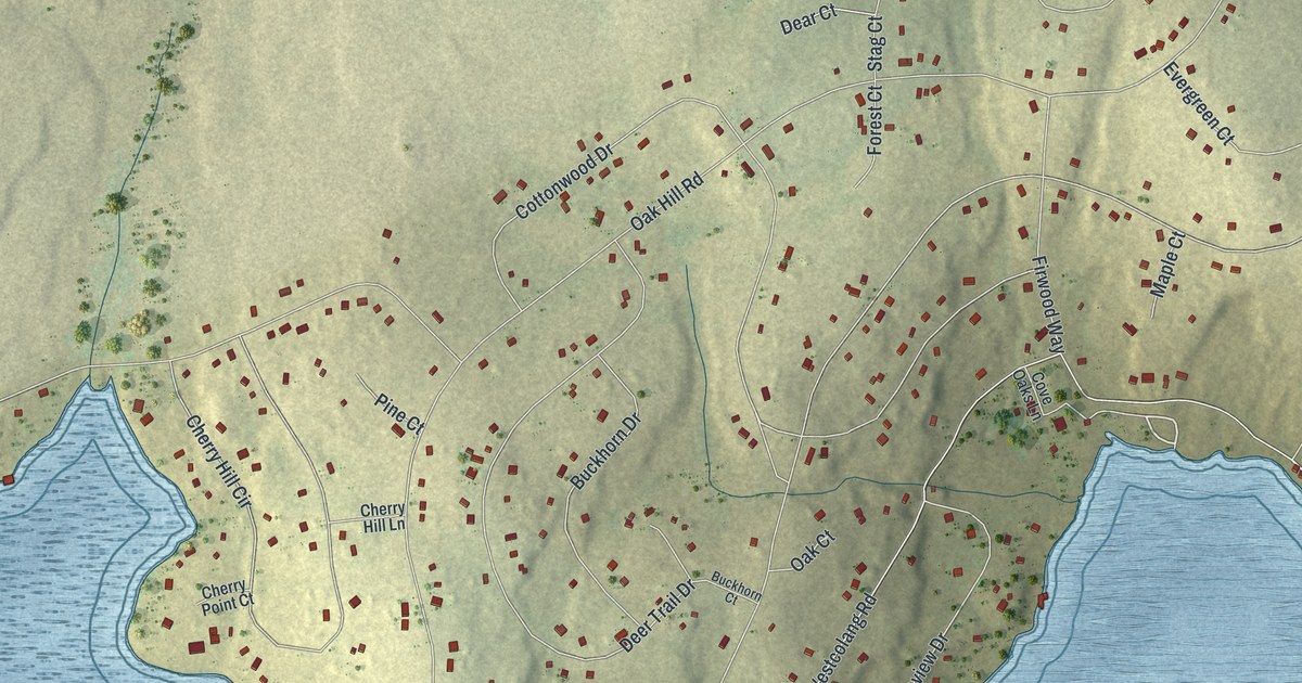 Map of Fawn Lake Forest, Pennsylvania in 2026
