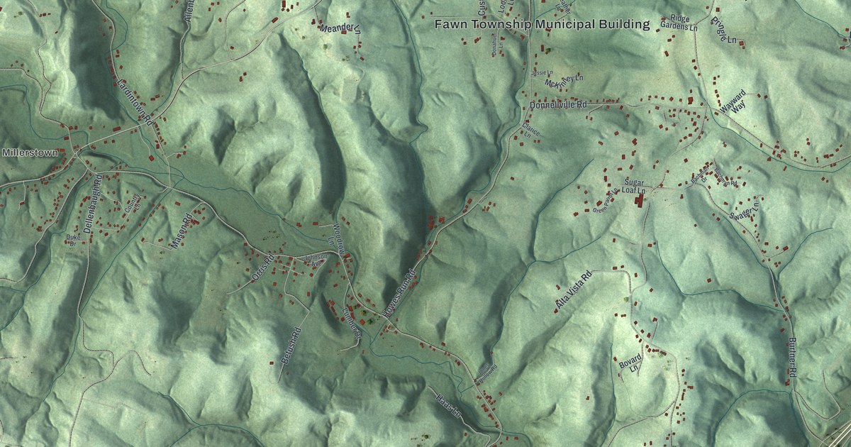 Map of Fawn, Allegheny County, Pennsylvania in 2026