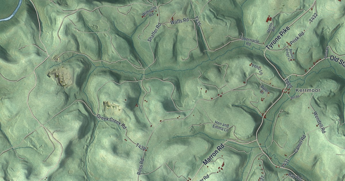 Map of Ferguson, Clearfield County, Pennsylvania in 2026